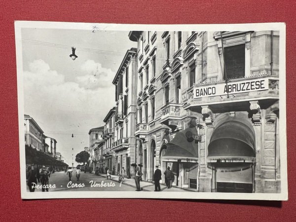 Cartolina - Pescara - Corso Umberto I - 1943