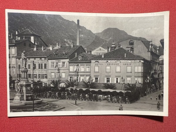 Cartolina - Bolzano - Hotel Grifone - Piazza Vittorio Emanuele …