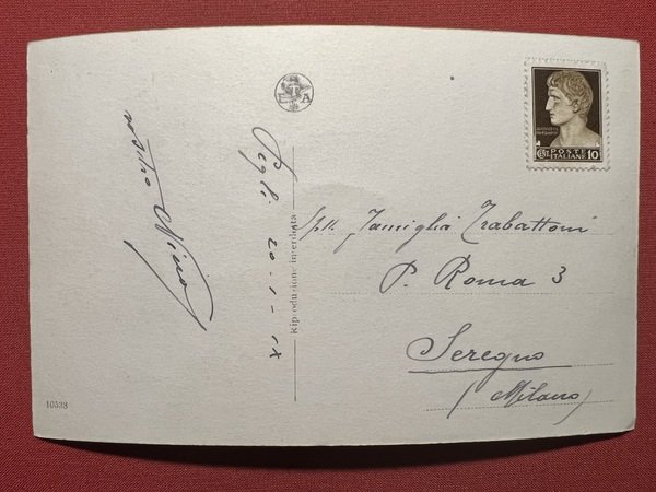 Cartolina - Genova - Pegli - Scoglio Vittoria - 1930 …