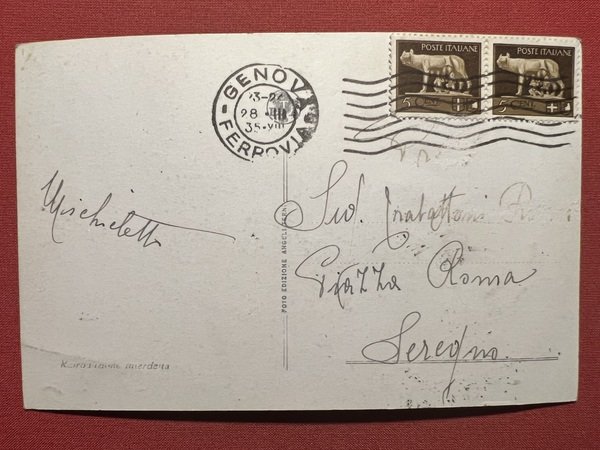 Cartolina - Genova - Nervi - Chiosco della Musica - …