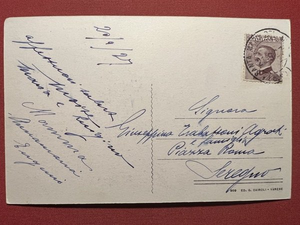 Cartolina - Varese - sacro Monte - Albergo Camponovo - …