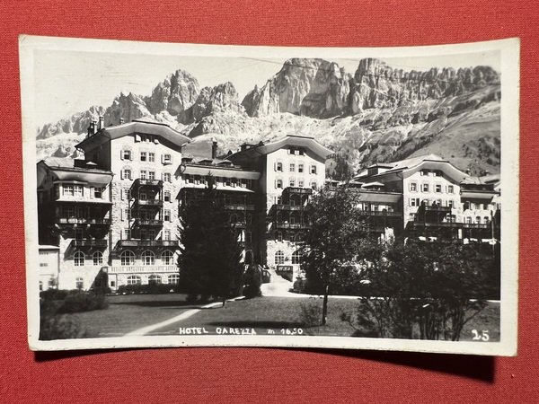 Cartolina - Hotel Carezza - Bolzano - 1940 ca.
