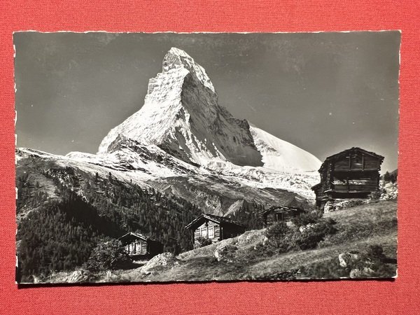 Cartolina - Svizzera - Zermatt - Winkelmatten mit Matterhorn - …