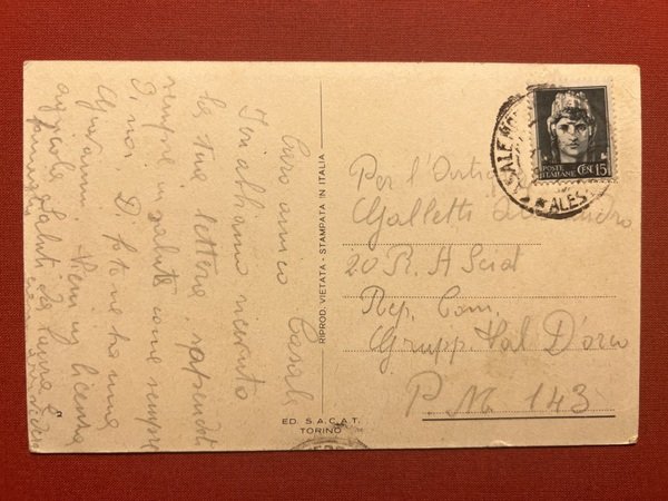 Cartolina - Casale Monferrato ( Alessandria ) - Panorama - …