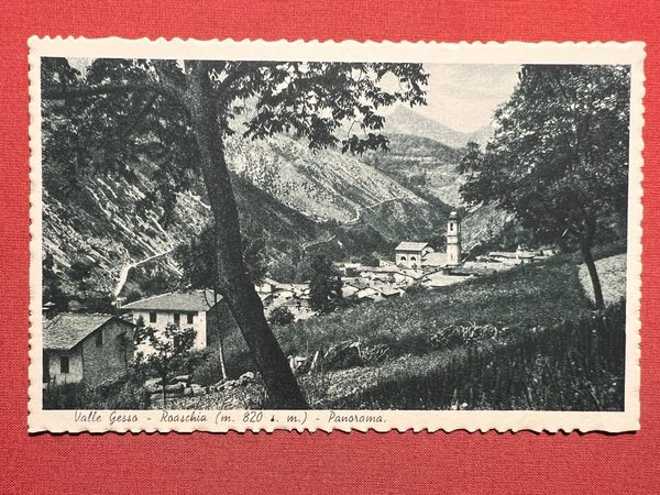 Cartolina - Valle Gesso ( Cuneo ) - Roaschia - …