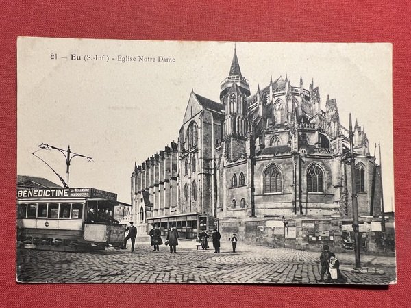 Cartolina - Francia - Eu - Eglise Notre-Dame - 1910 …