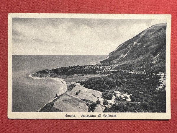 Cartolina - Ancona - Panorama di Portonovo - 1925 ca.