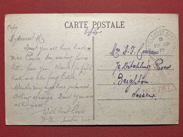 Cartolina - Grecia - Salonique - Monastere pris des Remparts …