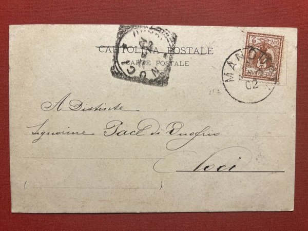 Cartolina - Ricordo dell'Ultimo di Re Umberto a Monza - …