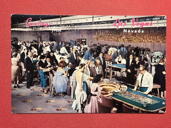 Cartolina - The Hotel Riviera Casino - Las Vegas - …