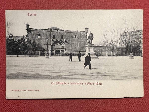 Cartolina - Torino - La Cittadella e Monumento a Pietro …