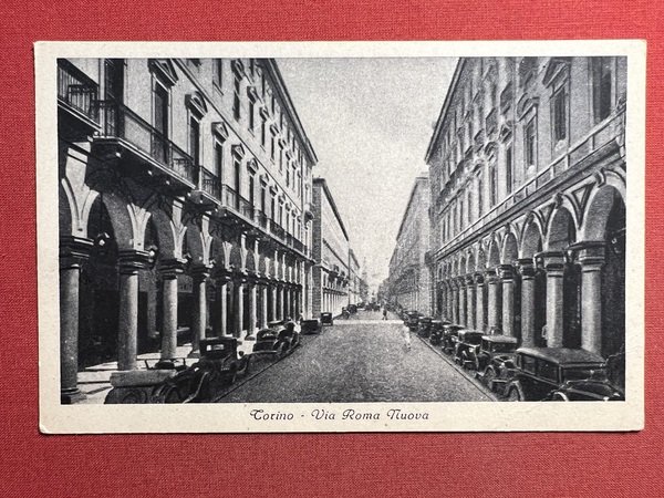 Cartolina - Torino - Via Roma Nuova - 1920 ca.
