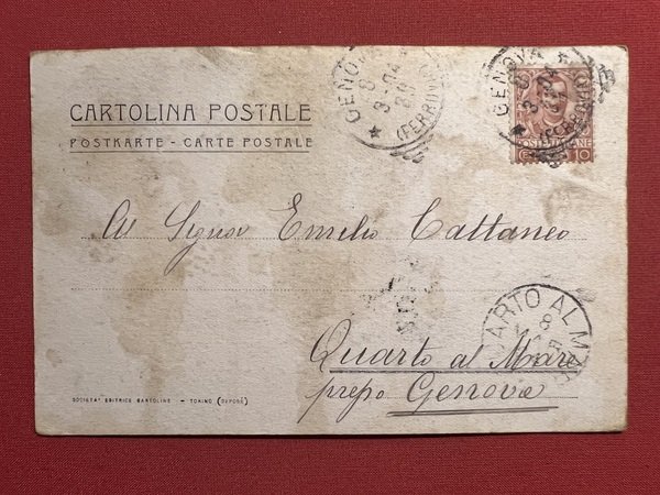 Cartolina - Torino - La Funicolare e Chiesa del Monte …