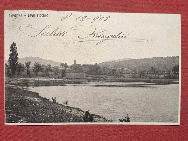 Cartolina - Avigliana ( Torino ) - Lago Piccolo - …