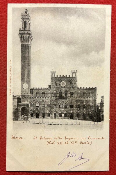 Cartolina - Siena - Il Palazzo della Signoria ora Comunale …