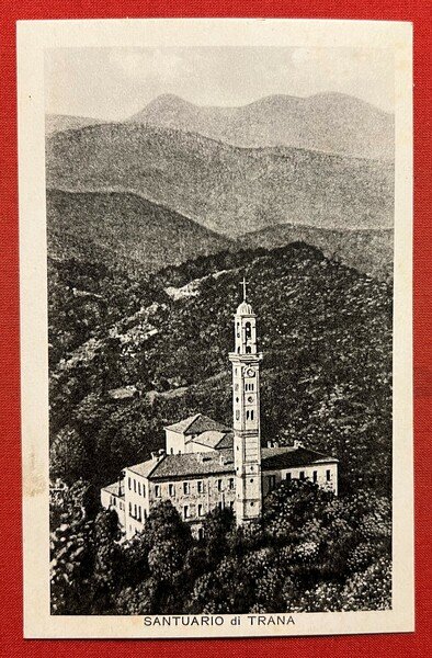 Cartolina - Santuario di Trana ( Torino ) - 1934