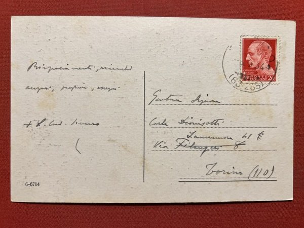 Cartolina - Santuario di Trana ( Torino ) - 1934