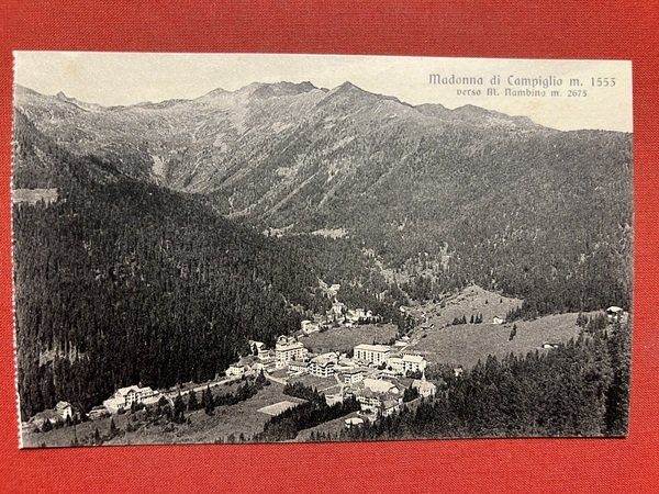 Cartolina - Madonna di Campiglio ( Trento ) verso M. …