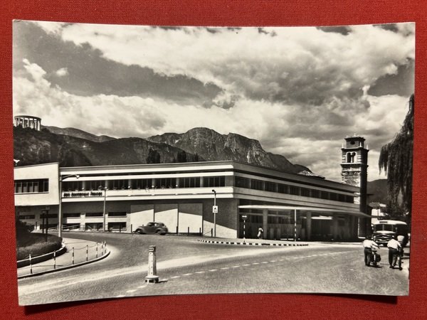 Cartolina - Trento - Stazione delle Autocorriere col Mon. a …