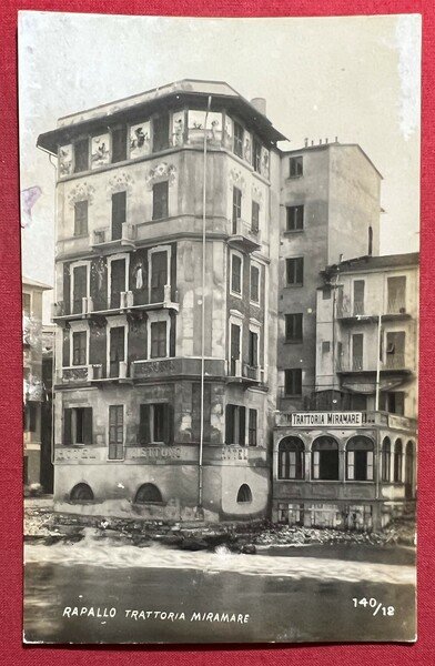 Cartolina - Rapallo ( Genova ) - Trattoria Miramare - … | Immagine principale