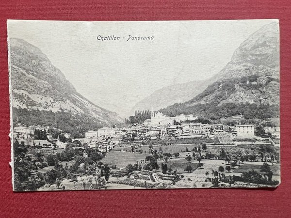 Cartolina - Chatillon ( Valle d'Aosta ) - Panorama - … | Immagine principale