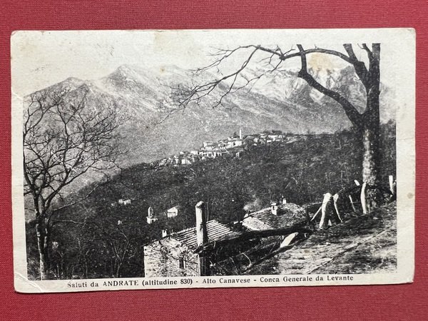 Cartolina - Saluti da Andrate ( Torino ) - Alto …