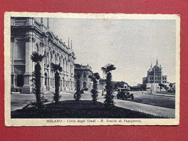 Cartolina - Milano - Città degli Studi - R. Scuola …