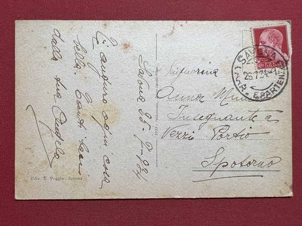 Cartolina - Savona - Via Cesare Battisti e Corso Principe … | Immagine principale