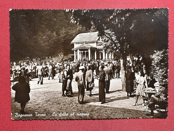 Cartolina - Bognanco Terme - La Folla al Mattino - … | Immagine principale