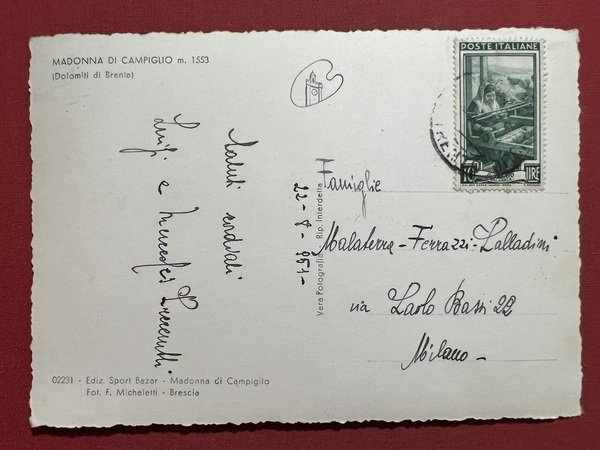 Cartolina - Dolomiti di Brenta - Madonna di Campiglio - … | Immagine principale