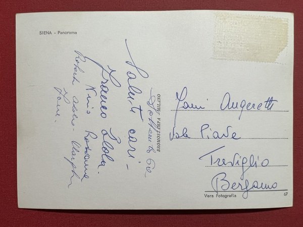 Cartolina - Siena - Panorama - 1960 | Immagine principale
