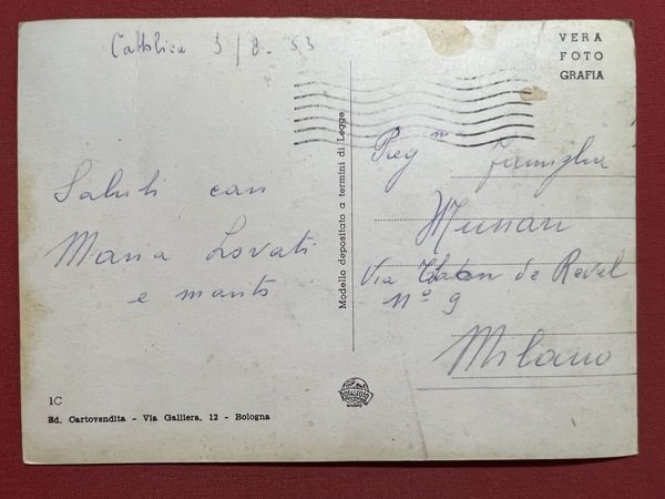 Cartolina - Souvenir - Ricordo di Cattolica - Remember - …