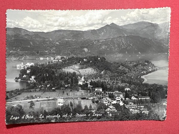 Cartolina - Lago d'Orta - La Penisola col S. Monte … | Immagine Gallery 2