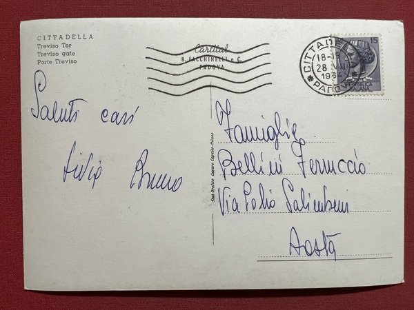 Cartolina - Cittadella ( Padova ) - Porta Treviso - … | Immagine principale