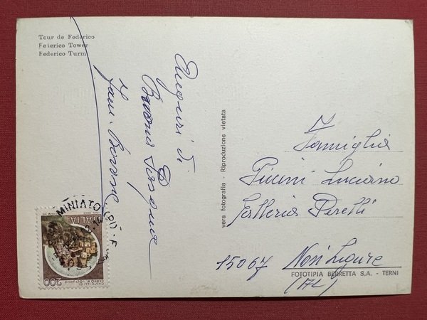 Cartolina - Città di San Miniato ( Pisa ) - …