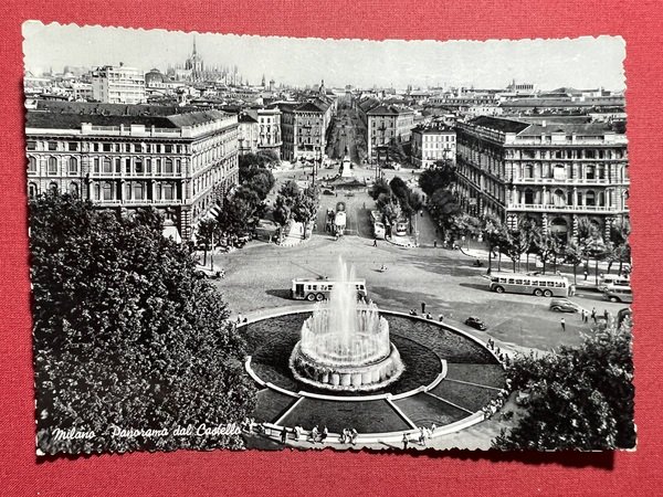Cartolina - Milano - Panorama dal Castello - 1954 | Immagine Gallery 2