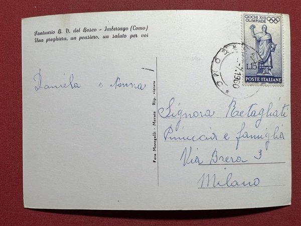 Cartolina - Scala Santa - Santuario Madonna del Bosco - … | Immagine principale