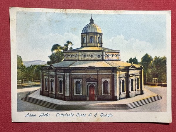Cartolina - Etiopia - Addis Abeba - Cattedrale Copta di … | Immagine Gallery 2