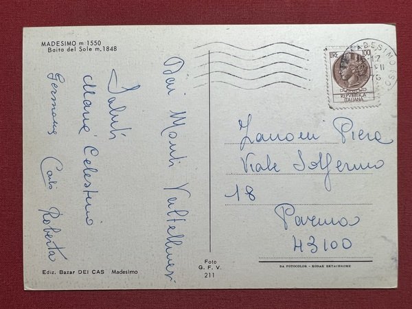 Cartolina - Madesimo ( Sondrio ) - Baita del Sole … | Immagine principale