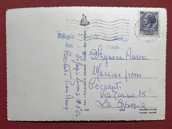 Cartolina - Capanna G. Lorenzi - Forcella Staunies - M. … | Immagine principale