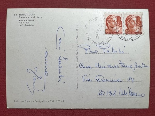 Cartolina - Senigallia ( Ancona ) - Panorama dal Cielo … | Immagine principale