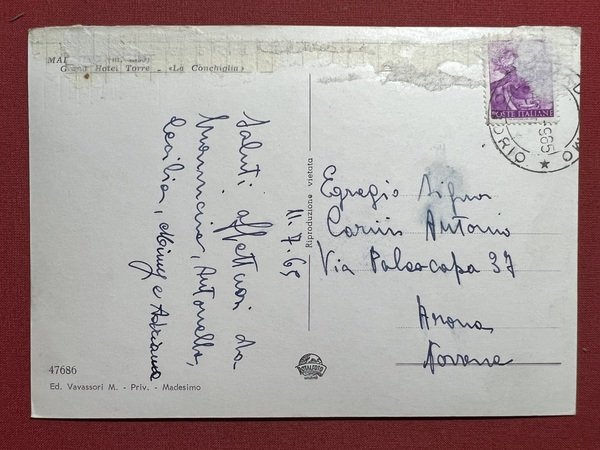 Cartolina - Madesimo ( Sondrio ) - Grand Hotel Torre …