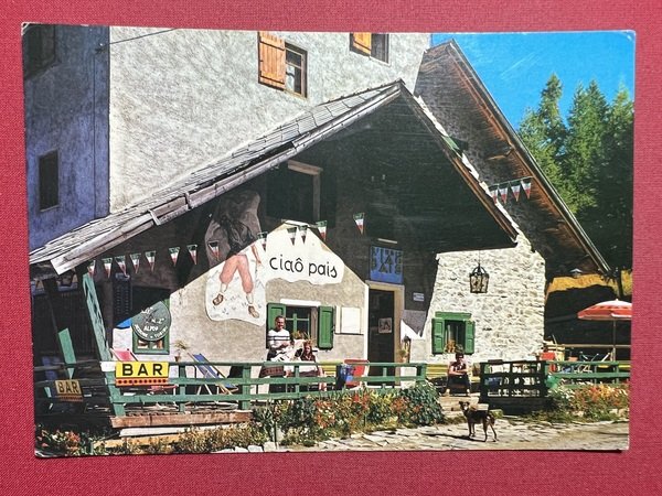 Cartolina - Sauze d'Oulx - Rifugio Ciao Pais - 1969 | Immagine Gallery 2