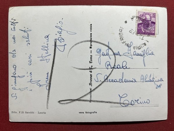 Cartolina - Lauria ( Potenza ) - Lago Sirino - … | Immagine principale