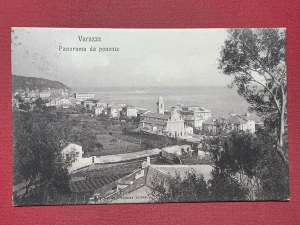 Cartolina - Varazze - Panorama da Ponente - 1906 | Immagine Gallery 2