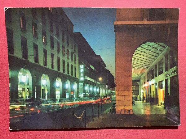 Cartolina - Parma di Notte - Via Mazzini - 1960 …