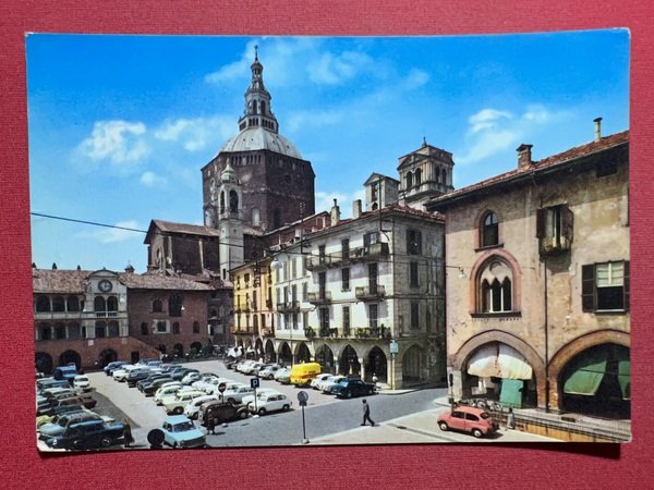 Cartolina - Pavia - Piazza delle Vittoria - Broletto - …