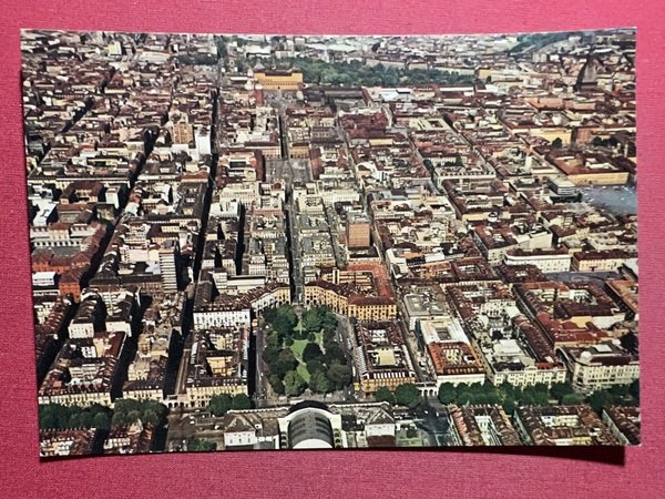 Cartolina - Torino - Panorama dall'Aereo - 1965 ca.
