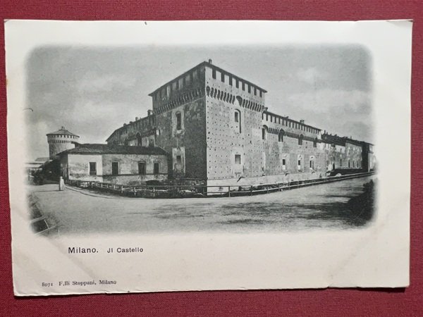 Cartolina - Milano - Il Castello - 1900 ca.