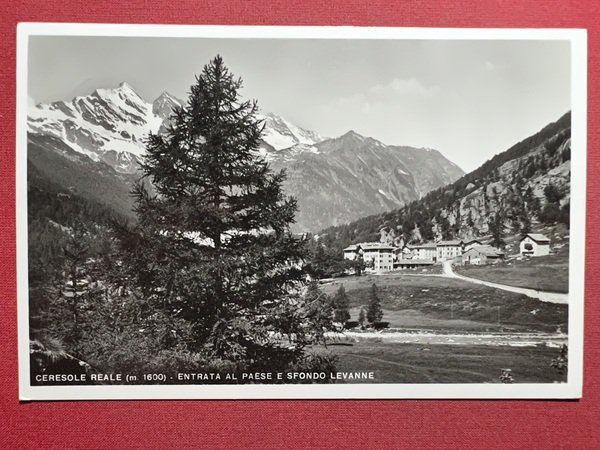 Cartolina - Ceresole Reale ( Torino ) - Entrata al …